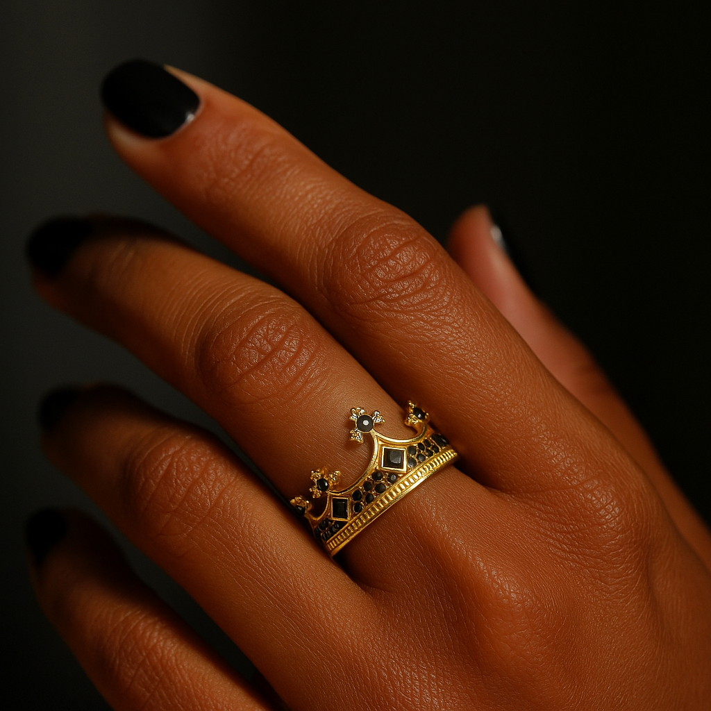 Anel Royal Power Crown