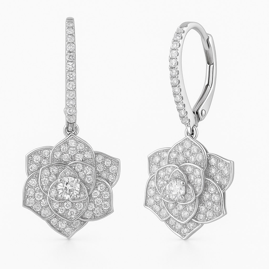 Brinco Blooming Elegance