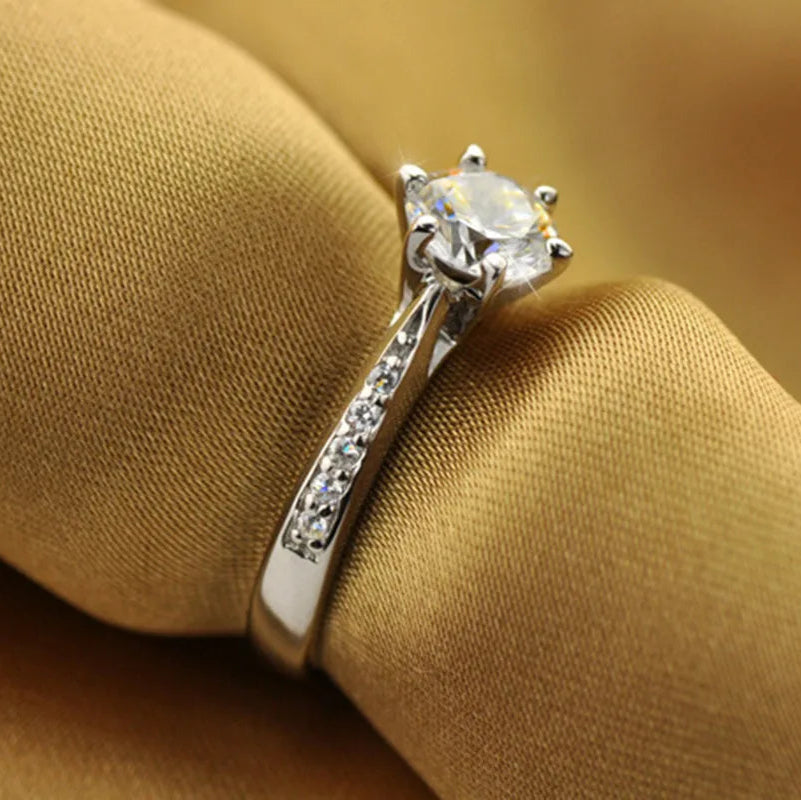 Anel Solitário Luxury