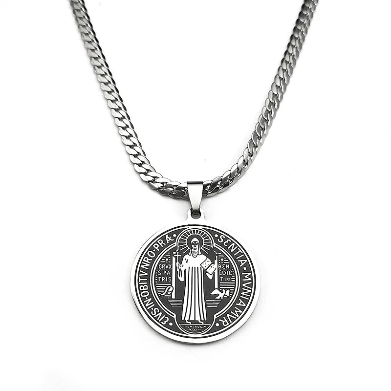 Colar Amuleto de São Bento