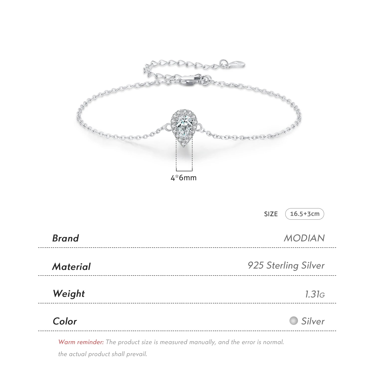 Pulseira Water Drop