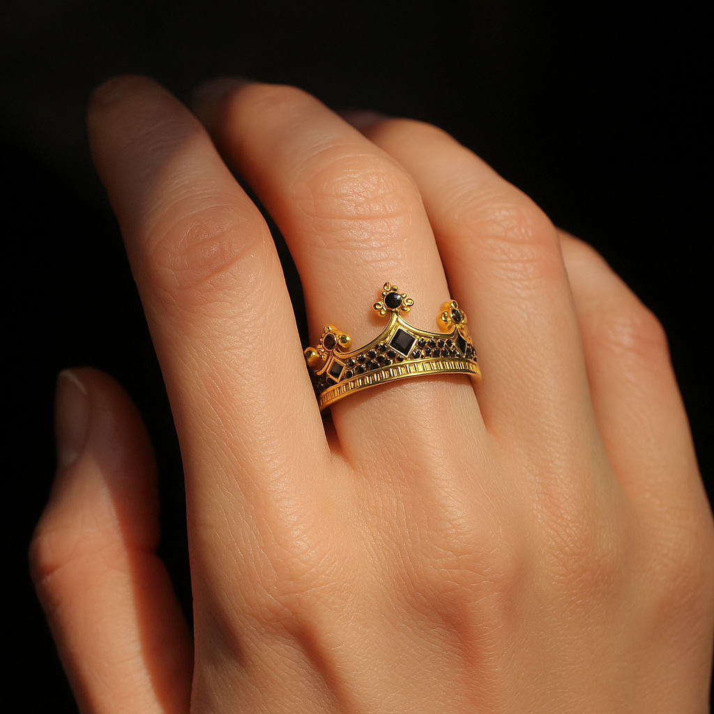 Anel Royal Power Crown