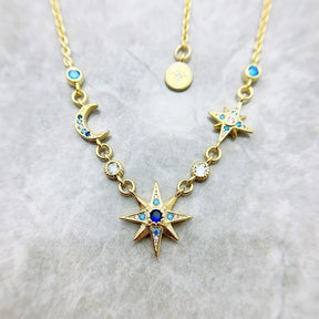 Colar Royal Star & Moon