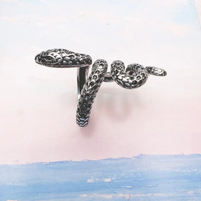 Anel Black Snake
