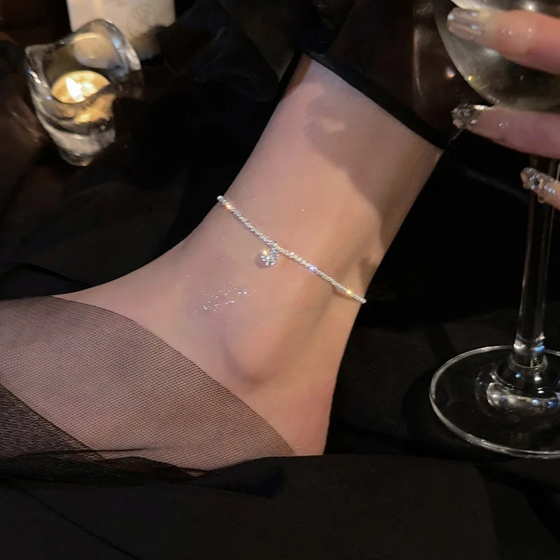 Tornozeleira Silver Riviera