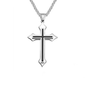 Colar Vintage Gothic Crucifixo