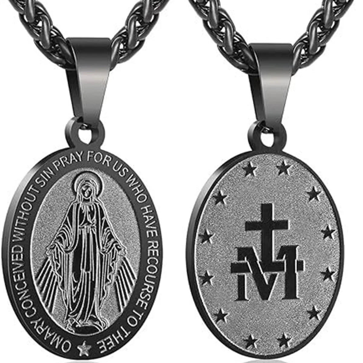 Colar Virgem Maria da Medalha Milagrosa