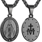 Colar Virgem Maria da Medalha Milagrosa