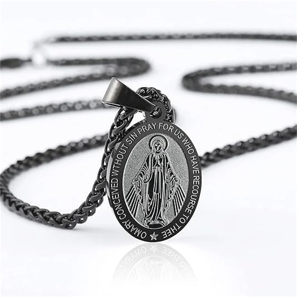 Colar Virgem Maria da Medalha Milagrosa