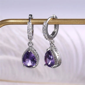 Brinco Violet Drop