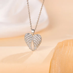 Colar Crystal Angel Wings