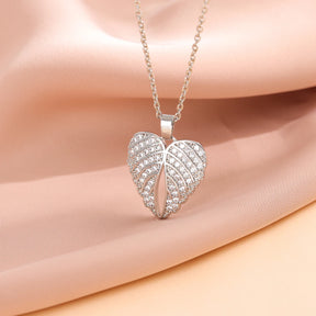 Colar Crystal Angel Wings