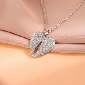 Colar Crystal Angel Wings