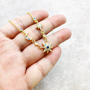 Colar Royal Star & Moon