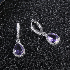 Brinco Violet Drop