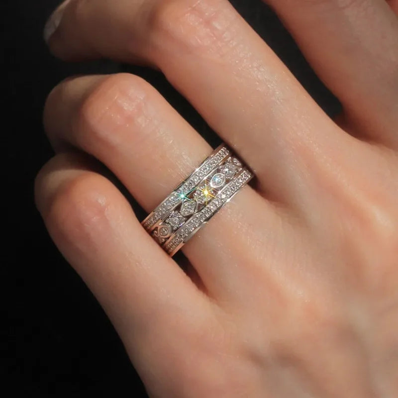 Anel Luxe Eternity