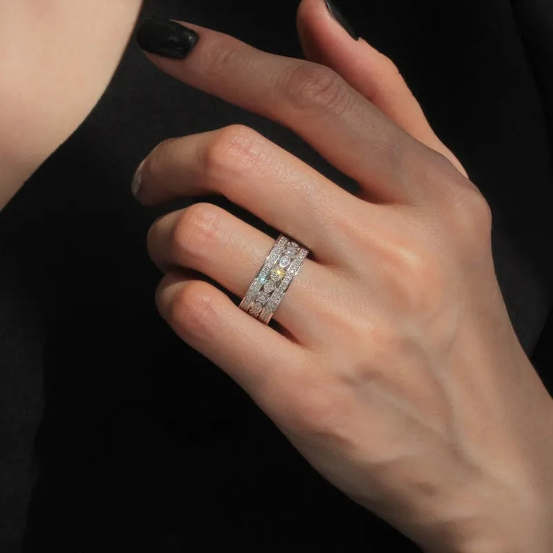 Anel Luxe Eternity