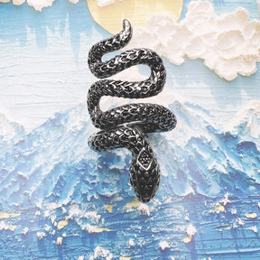 Anel Black Snake